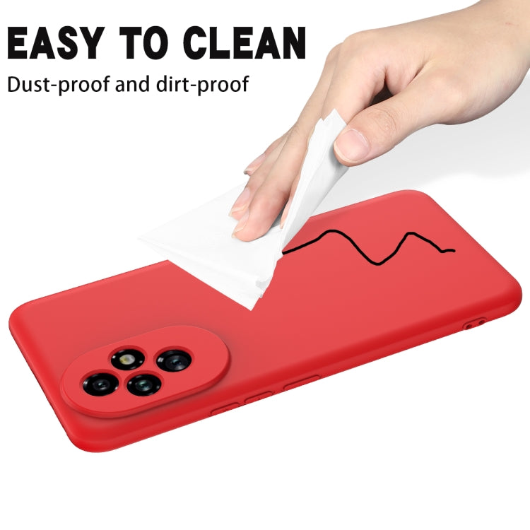 For Honor 200 Pro Solid Color Liquid Silicone Dropproof Full Coverage Phone Case(Red) - free shipping - PMC TechLife - Order now!