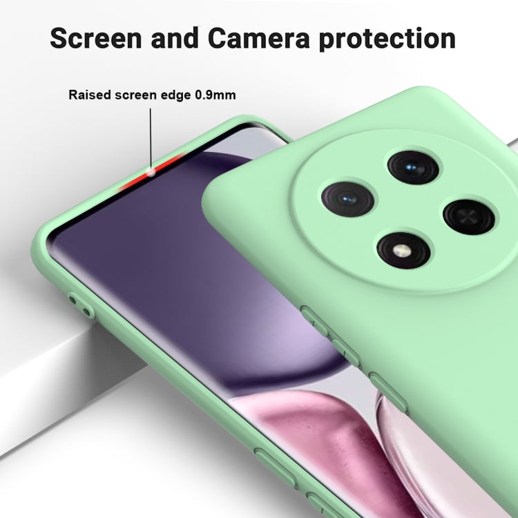 For Honor X9c / X60 Pro 5G Solid Color Liquid Silicone Dropproof Full Coverage Phone Case(Green) - free shipping - PMC TechLife - Order now!