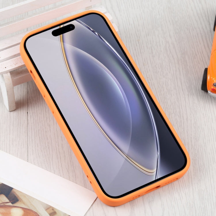 For iPhone 16 Pro Max Liquid Silicone Magsafe Phone Case(Orange) - iPhone 16 Pro Max Cases by PMC Jewellery | Online Shopping South Africa | PMC Jewellery | Buy Now Pay Later Mobicred