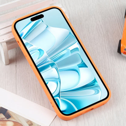 For iPhone 16 Liquid Silicone Magsafe Phone Case(Orange) - iPhone 16 Cases by PMC Jewellery | Online Shopping South Africa | PMC Jewellery | Buy Now Pay Later Mobicred