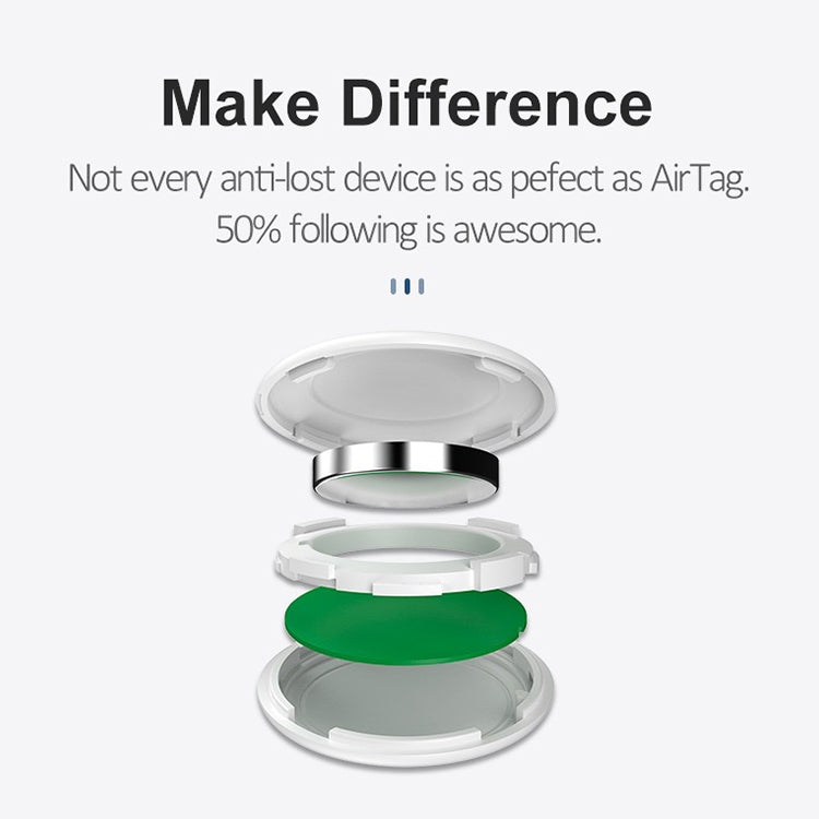 Global Location Tracker Anti-lost Protection Devices(White) - Personal Tracker by PMC TechLife | Online Shopping South Africa | PMC TechLife | Buy Now Pay Later Mobicred