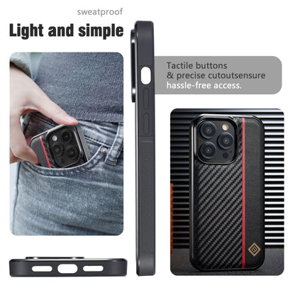 For OPPO Find N2 LC.IMEEKE 3 in 1 Carbon Fiber Texture Shockproof Phone Case(Black) - OPPO Cases by LC.IMEEKE | Online Shopping South Africa | PMC Jewellery | Buy Now Pay Later Mobicred