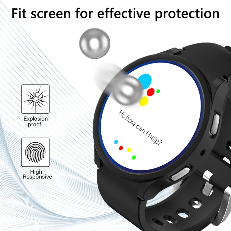 For Samsung Galaxy Watch 6 40mm Half-inclusive PC Watch Protective Case(Rose Gold) - Watch Cases by PMC TechLife | Online Shopping South Africa | PMC TechLife
