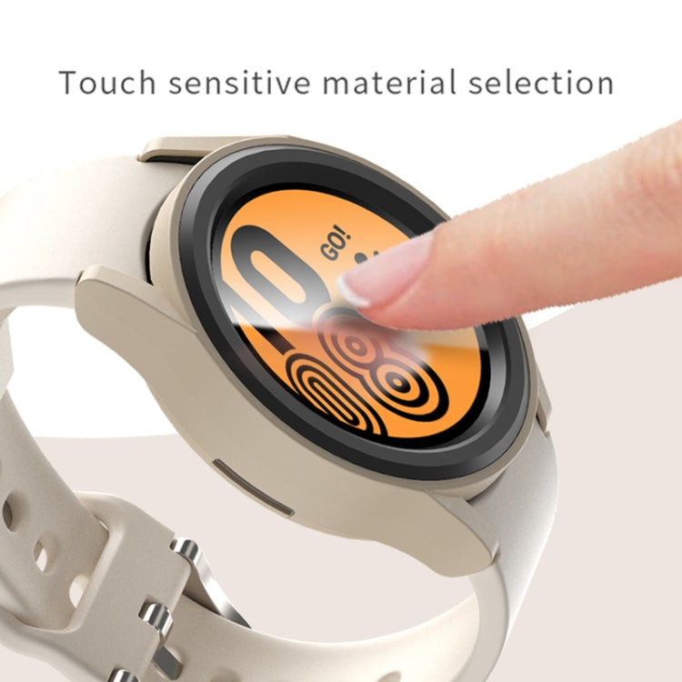 For Samsung Galaxy Watch 6 Classic 43mm Half-inclusive PC Watch Protective Case(Dark Green) - Watch Cases by PMC TechLife | Online Shopping South Africa | PMC TechLife
