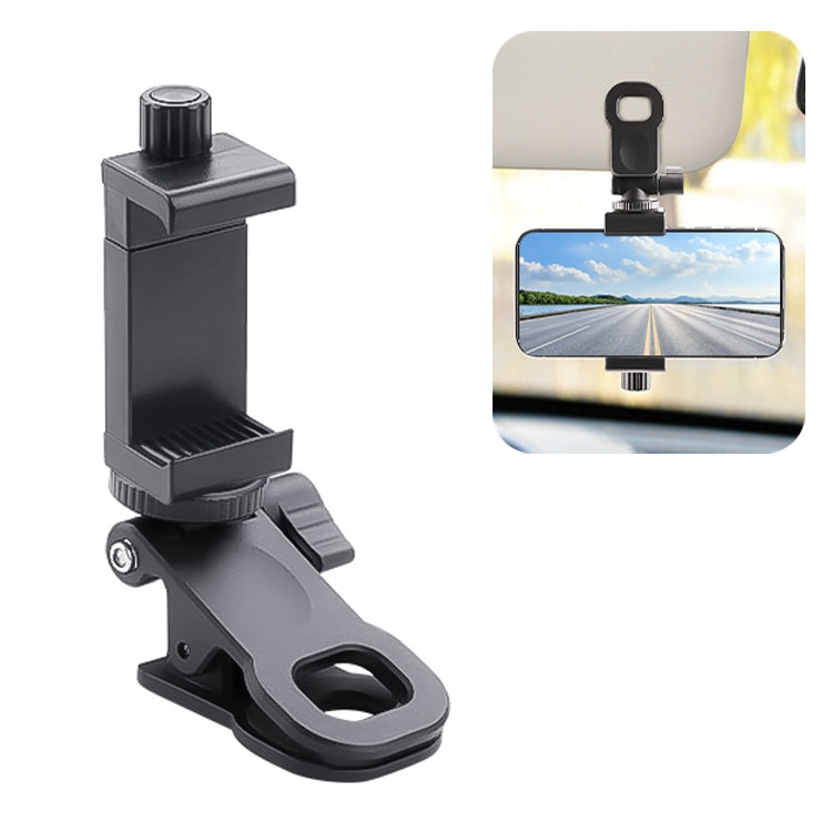 Car Sun Visor Bracket Type A Phone Clamp Mount - Car Holders by PMC Jewellery | Online Shopping South Africa | PMC Jewellery | Buy Now Pay Later Mobicred