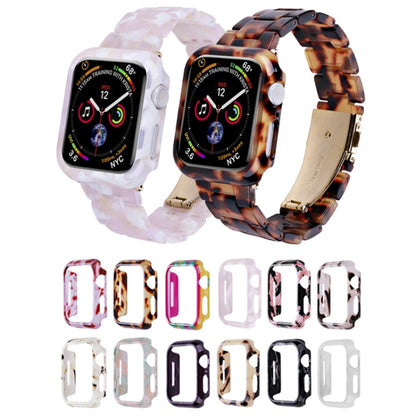 For Apple Watch Ultra 2 / Ultra 49mm Printed Resin PC Watch Case(Pearl White) - Watch Cases by PMC Jewellery | Online Shopping South Africa | PMC Jewellery | Buy Now Pay Later Mobicred