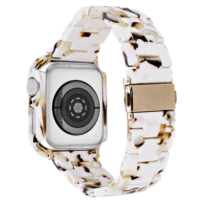 For Apple Watch Ultra 2 / Ultra 49mm Printed Resin PC Watch Band Case Kit(Nougat Color) - Watch Cases by PMC Jewellery | Online Shopping South Africa | PMC Jewellery | Buy Now Pay Later Mobicred