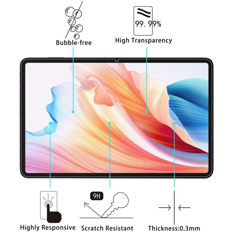 For Blackview Tab 18 2pcs 9H 0.3mm Explosion-proof Tempered Glass Film - Others by PMC TechLife | Online Shopping South Africa | PMC TechLife