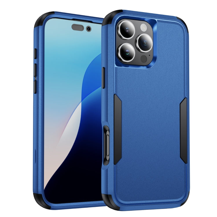 For iPhone 16 Pro Commuter Shockproof TPU + PC Phone Case(Royal Blue+Black) - iPhone 16 Pro Cases by PMC Jewellery | Online Shopping South Africa | PMC Jewellery | Buy Now Pay Later Mobicred