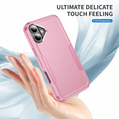 For iPhone 16 Plus Commuter Shockproof TPU + PC Phone Case(Pink) - iPhone 16 Plus Cases by PMC Jewellery | Online Shopping South Africa | PMC Jewellery | Buy Now Pay Later Mobicred