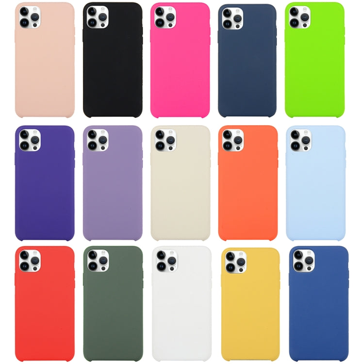 For iPhone 16 Pro Solid Silicone Phone Case(Red) - iPhone 16 Pro Cases by PMC TechLife | Online Shopping South Africa | PMC TechLife | Buy Now Pay Later Mobicred