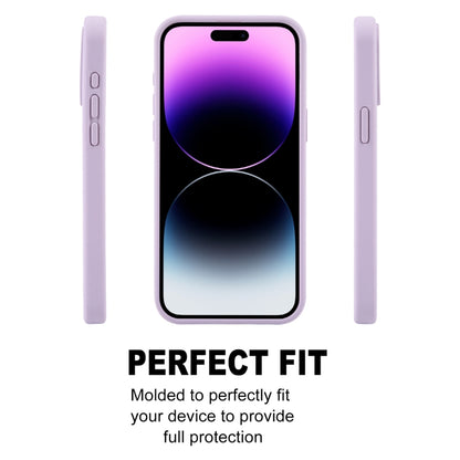 For iPhone 15 Pro Max GOOSPERY SILICONE Silky Soft TPU Phone Case(Purple) - iPhone 15 Pro Max Cases by GOOSPERY | Online Shopping South Africa | PMC Jewellery | Buy Now Pay Later Mobicred