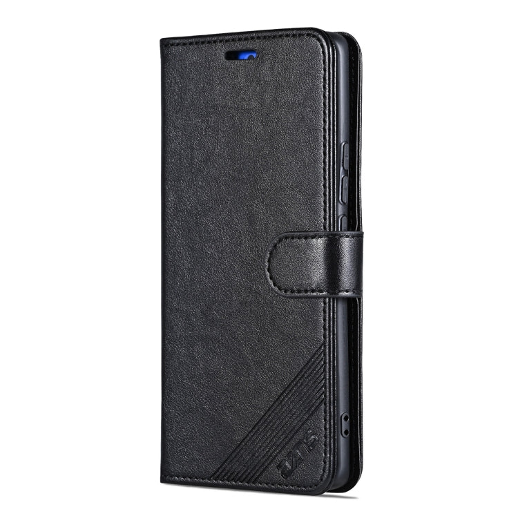 For Huawei Pura 70 Pro / 70 Pro+ AZNS Sheepskin Texture Flip Leather Phone Case(Black) - Huawei Cases by AZNS | Online Shopping South Africa | PMC Jewellery | Buy Now Pay Later Mobicred