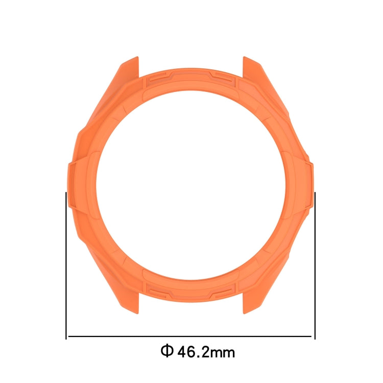 For Garmin Approach S70 42mm Armor Hollow Watch Protective Case(Light Pink) - Watch Cases by PMC TechLife | Online Shopping South Africa | PMC TechLife