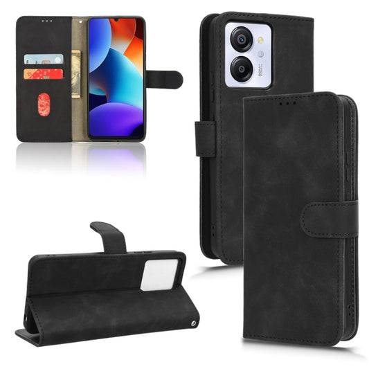 For Blackview Oscal Modern 8 / Color 8 Skin Feel Magnetic Flip Leather Phone Case(Black) - More Brand by PMC Jewellery | Online Shopping South Africa | PMC Jewellery | Buy Now Pay Later Mobicred