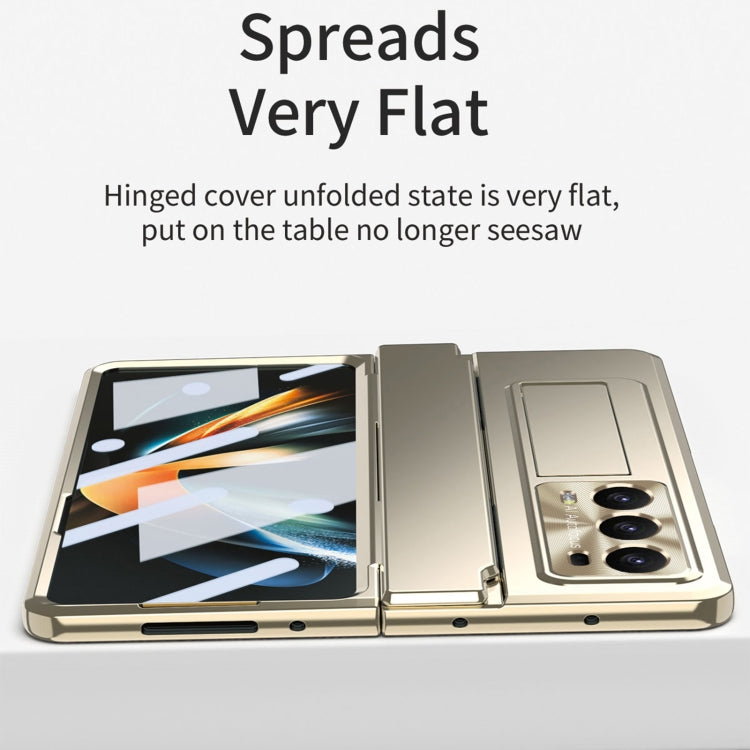 For Honor Magic V2 Integrated Folding Phone Case with Hinge(Rose Gold) - Honor Cases by PMC TechLife | Online Shopping South Africa | PMC TechLife | Buy Now Pay Later Mobicred