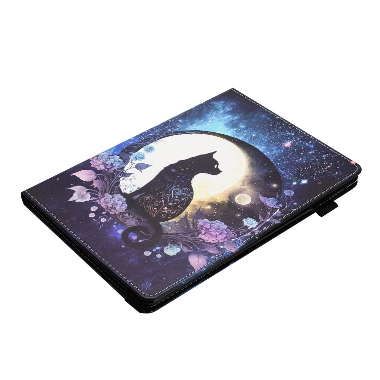 For Amazon Kindle Fire Max 11 2023 Sewing Litchi Texture Smart Leather Tablet Case(Cat) - Amazon by PMC TechLife | Online Shopping South Africa | PMC TechLife | Buy Now Pay Later Mobicred