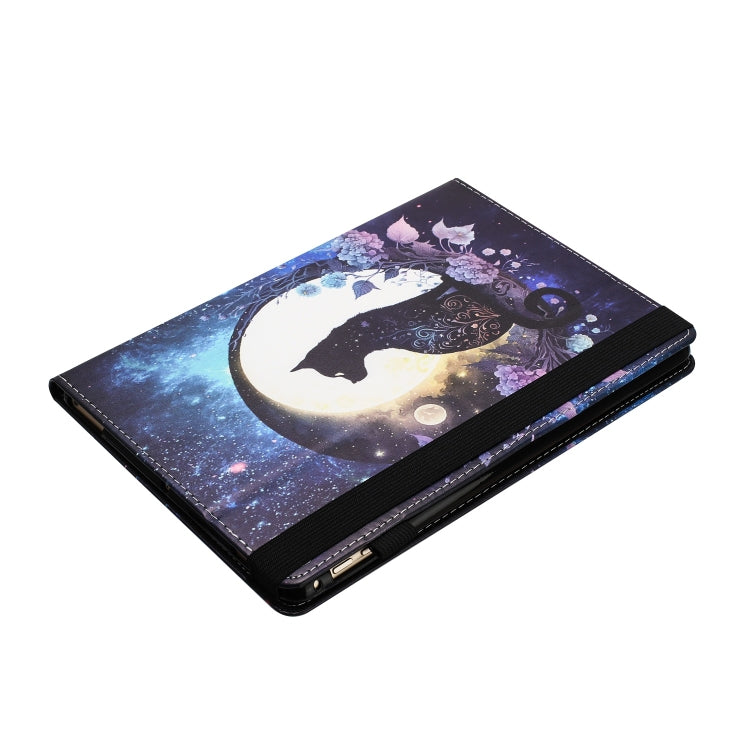 For Amazon Kindle Fire Max 11 2023 Sewing Litchi Texture Smart Leather Tablet Case(Cat) - Amazon by PMC TechLife | Online Shopping South Africa | PMC TechLife | Buy Now Pay Later Mobicred