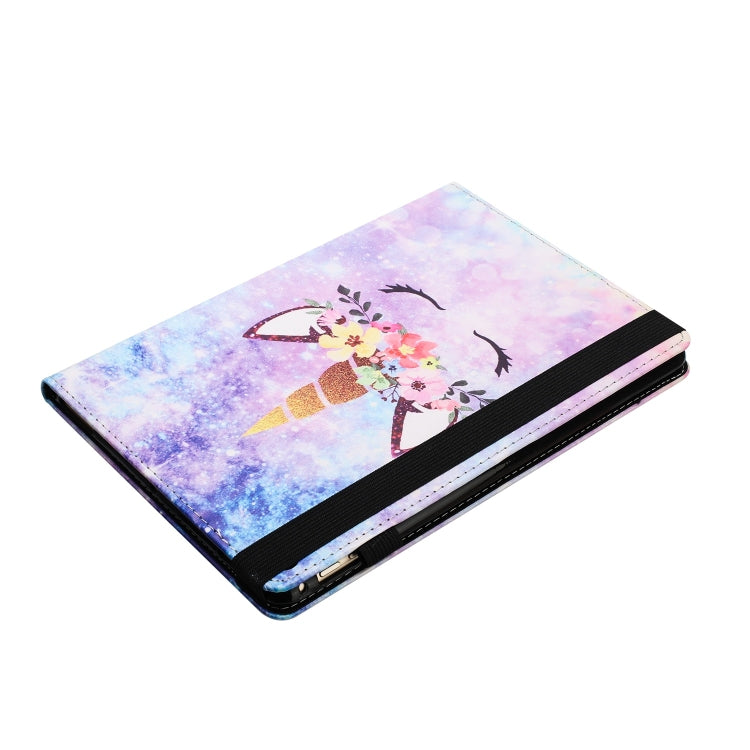 For Lenovo Tab M10 Sewing Litchi Texture Smart Leather Tablet Case(Smiling Face) - Lenovo by PMC TechLife | Online Shopping South Africa | PMC TechLife | Buy Now Pay Later Mobicred