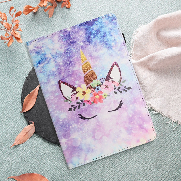 For Lenovo Tab M10 Sewing Litchi Texture Smart Leather Tablet Case(Smiling Face) - Lenovo by PMC TechLife | Online Shopping South Africa | PMC TechLife | Buy Now Pay Later Mobicred