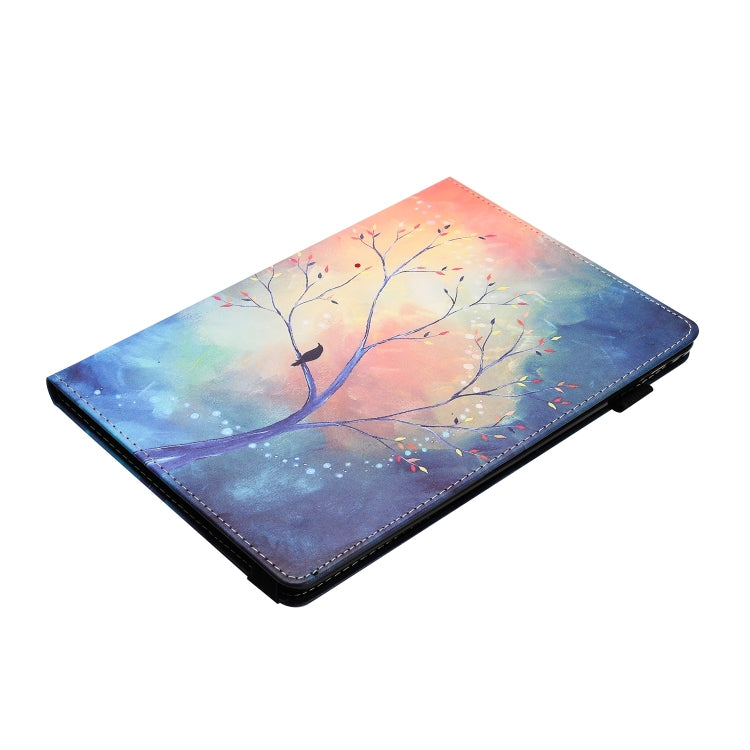 For Lenovo Tab M10 Gen 3 Sewing Litchi Texture Smart Leather Tablet Case(Oil Painting Tree) - Lenovo by PMC TechLife | Online Shopping South Africa | PMC TechLife | Buy Now Pay Later Mobicred