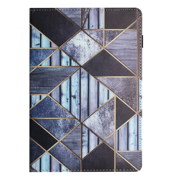 For Lenovo M10 Plus Sewing Litchi Texture Smart Leather Tablet Case(Marble) - Lenovo by PMC TechLife | Online Shopping South Africa | PMC TechLife | Buy Now Pay Later Mobicred