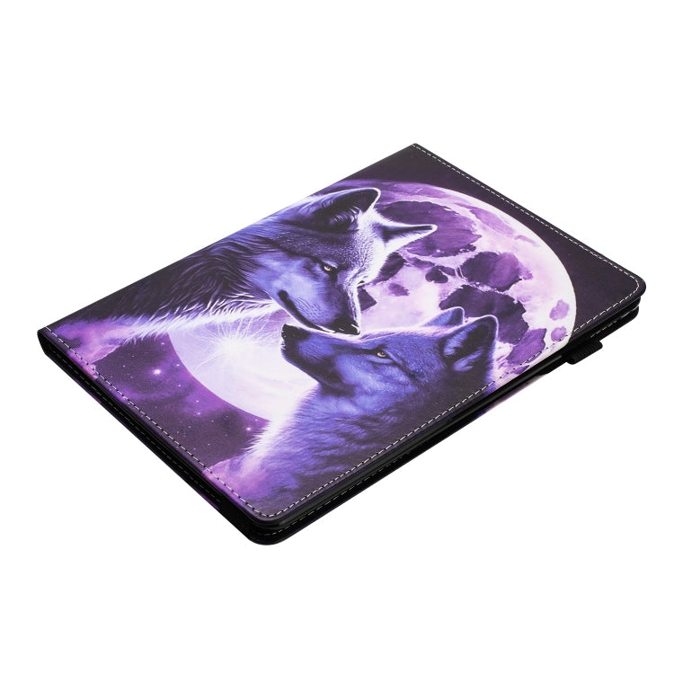 For Lenovo M10 Plus Sewing Litchi Texture Smart Leather Tablet Case(Wolf) - free shipping - PMC TechLife - Order now!