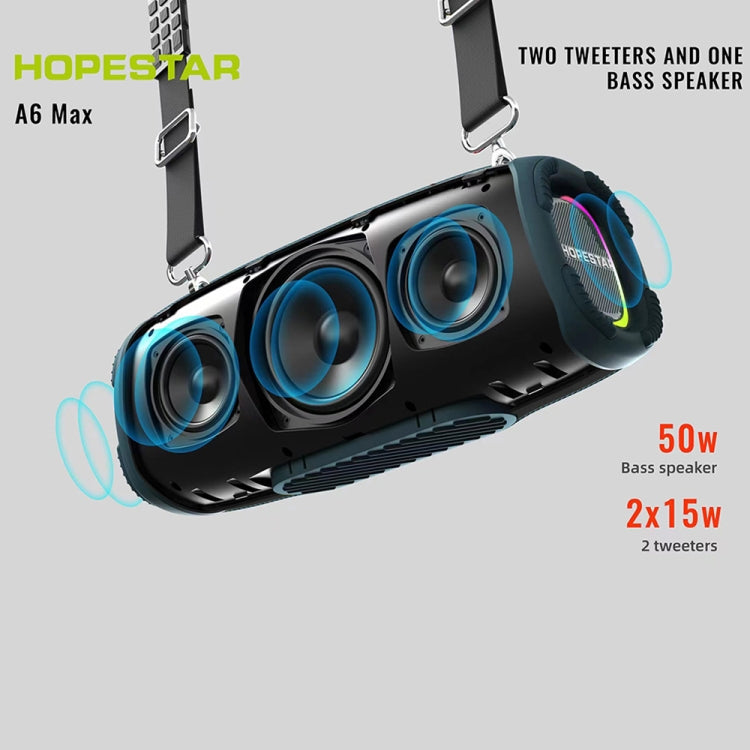 HOPESTAR A6 Max IPX6 Waterproof Outdoor Portable Bluetooth Speaker(Camouflage) - Desktop Speaker by HOPESTAR | Online Shopping South Africa | PMC Jewellery | Buy Now Pay Later Mobicred