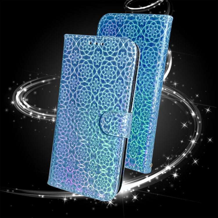 For Honor Magic6 Pro Colorful Magnetic Buckle Leather Phone Case(Blue) - Honor Cases by PMC Jewellery | Online Shopping South Africa | PMC Jewellery | Buy Now Pay Later Mobicred