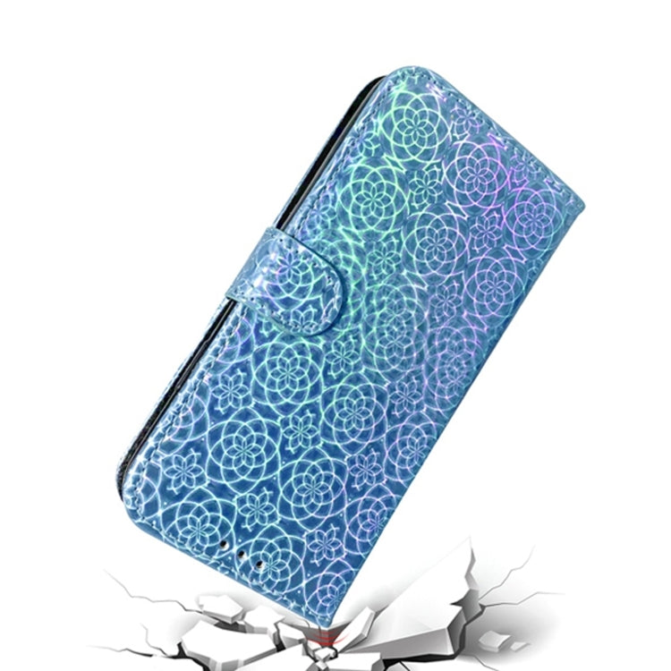 For Honor Magic6 Pro Colorful Magnetic Buckle Leather Phone Case(Blue) - Honor Cases by PMC Jewellery | Online Shopping South Africa | PMC Jewellery | Buy Now Pay Later Mobicred