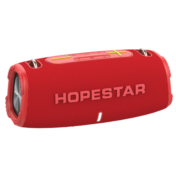 HOPESTAR H50 lPX6 Waterproof Portable Wireless Bluetooth Speaker(Red) - Desktop Speaker by HOPESTAR | Online Shopping South Africa | PMC Jewellery | Buy Now Pay Later Mobicred