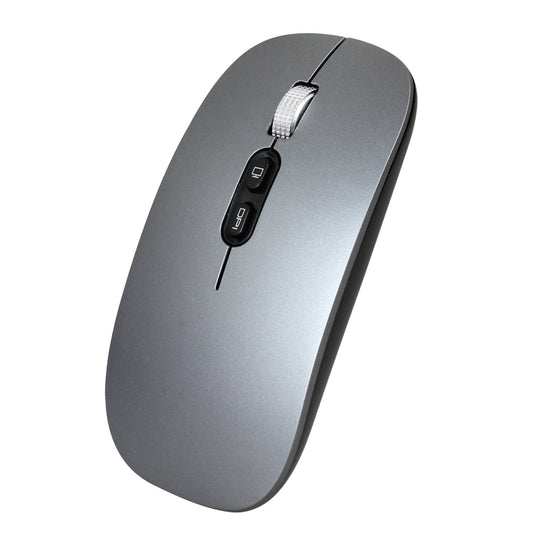 HXSJ M103 1600DPI 2.4GHz Wireless Rechargeable Mouse(Grey) - Wireless Mice by HXSJ | Online Shopping South Africa | PMC Jewellery | Buy Now Pay Later Mobicred