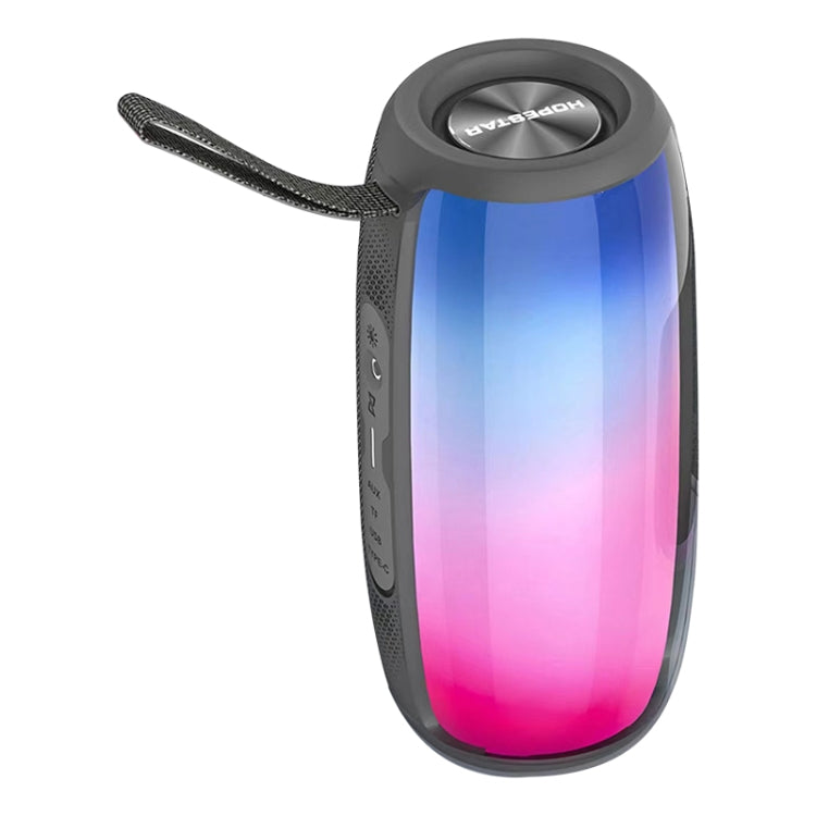 HOPESTAR P40 Pro IPX6 Waterproof RGB Light Wireless Bluetooth Speaker(Grey) - free shipping - PMC Jewellery - Order now!