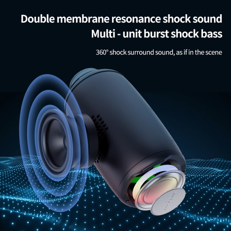 Zealot S61 IPX6 Waterproof Portable Wireless Bluetooth Speaker(Black) - free shipping - PMC Jewellery - Order now!