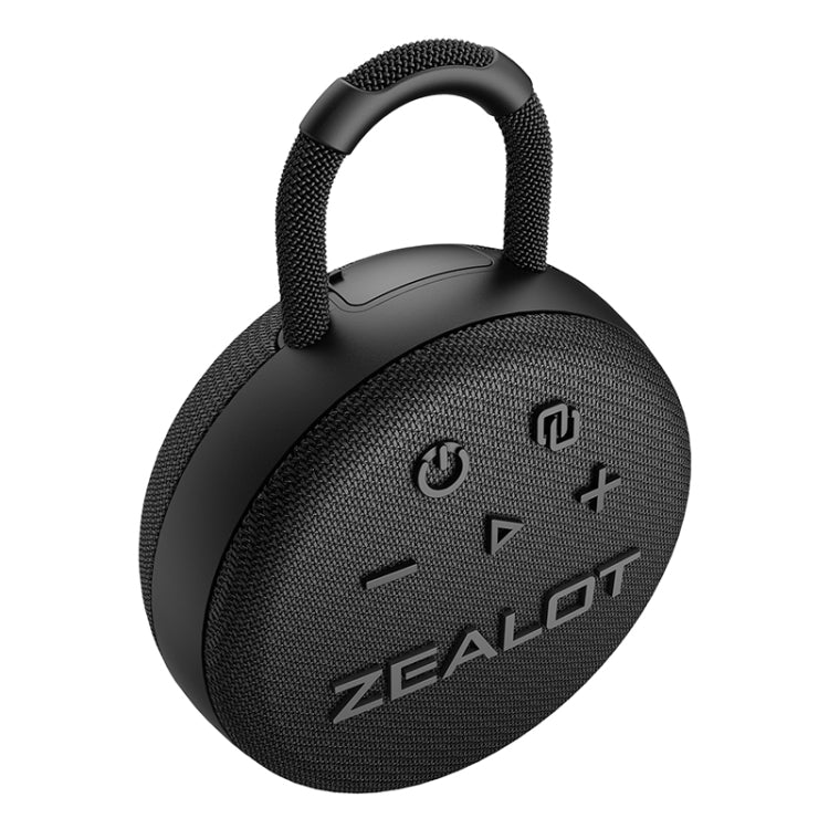 Zealot S77 IPX7 Waterproof Portable Wireless Bluetooth Speaker(Black) - Waterproof Speaker by ZEALOT | Online Shopping South Africa | PMC Jewellery | Buy Now Pay Later Mobicred