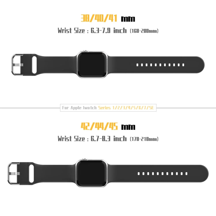 For Apple Watch Series 4 40mm Pin Buckle Silicone Watch Band(Light Grey) - free shipping - PMC TechLife - Order now!
