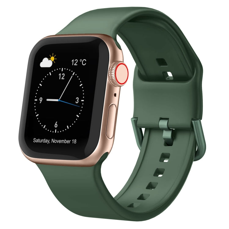 For Apple Watch 38mm Pin Buckle Silicone Watch Band(Clover) - free shipping - PMC TechLife - Order now!