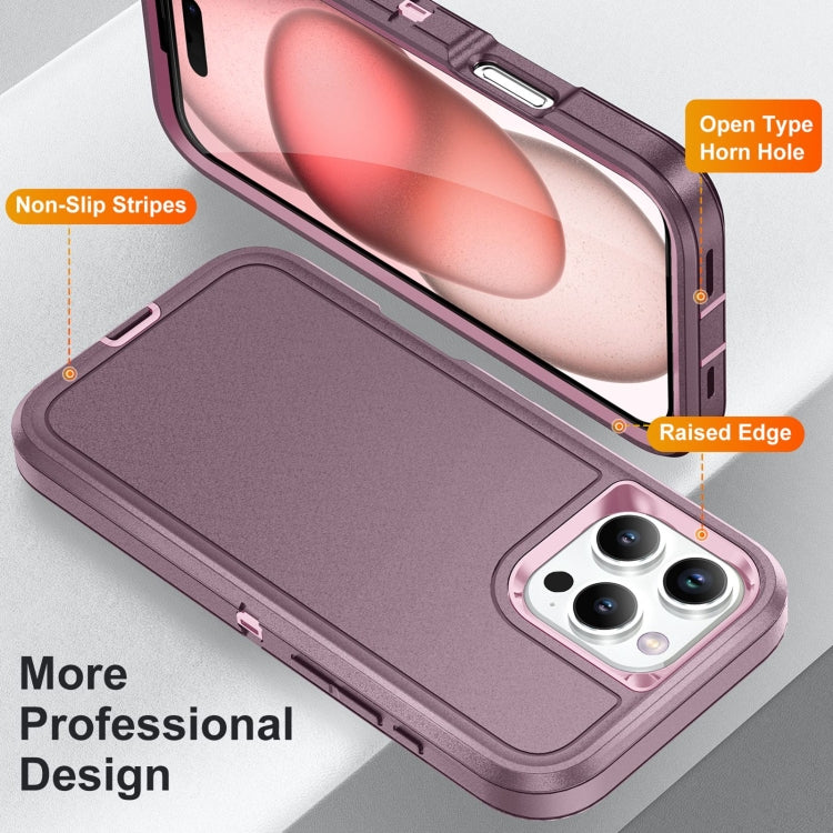 For iPhone 16 Pro Life Waterproof Rugged Phone Case(Purple + Pink) - iPhone 16 Pro Cases by PMC Jewellery | Online Shopping South Africa | PMC Jewellery | Buy Now Pay Later Mobicred