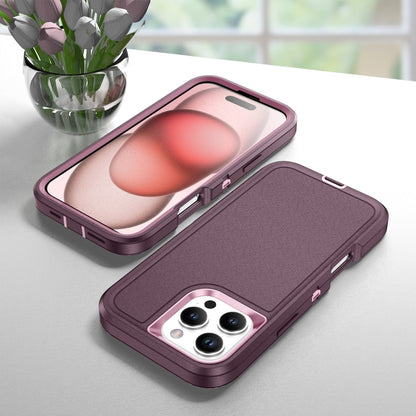 For iPhone 16 Pro Life Waterproof Rugged Phone Case(Purple + Pink) - iPhone 16 Pro Cases by PMC Jewellery | Online Shopping South Africa | PMC Jewellery | Buy Now Pay Later Mobicred