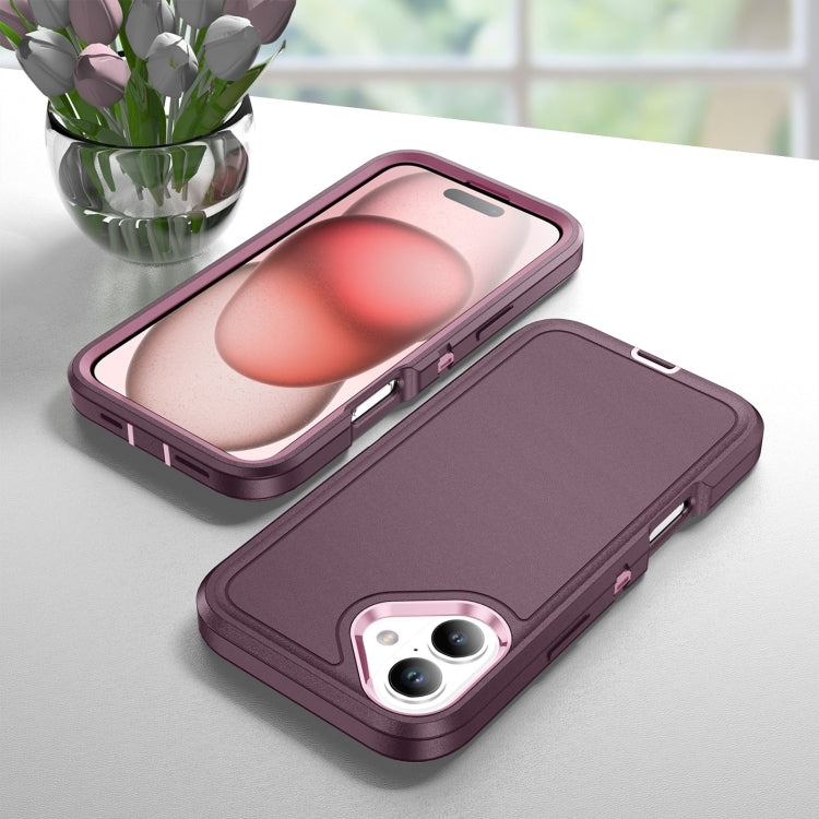 For iPhone 16 Life Waterproof Rugged Phone Case(Purple + Pink) - iPhone 16 Cases by PMC TechLife | Online Shopping South Africa | PMC TechLife | Buy Now Pay Later Mobicred