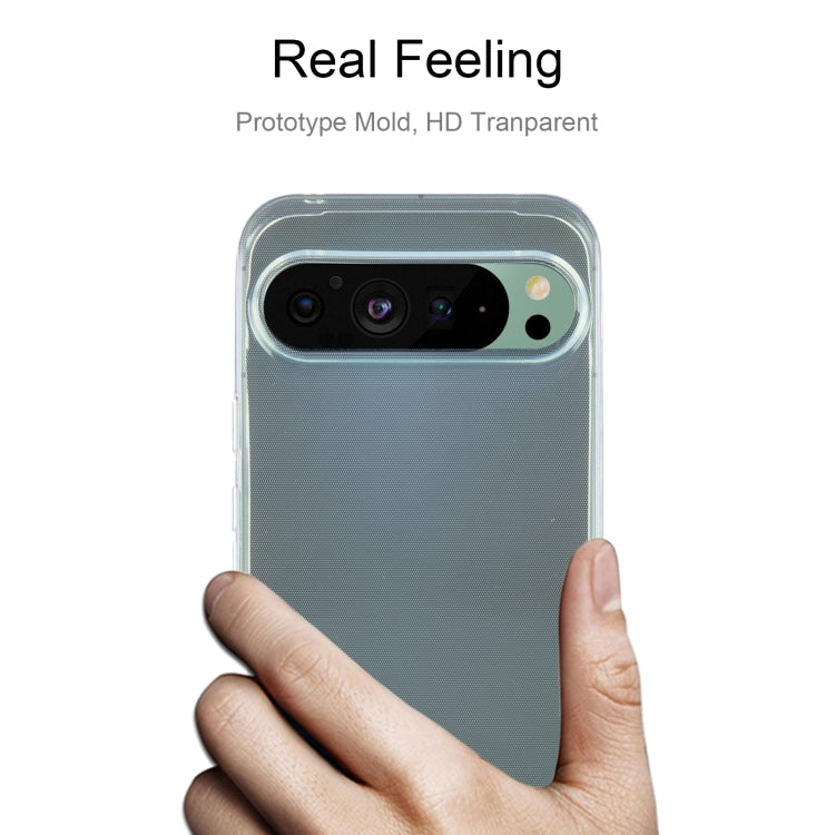 For Google Pixel 9 Ultra-thin Transparent TPU Phone Case - Google Cases by PMC Jewellery | Online Shopping South Africa | PMC Jewellery | Buy Now Pay Later Mobicred