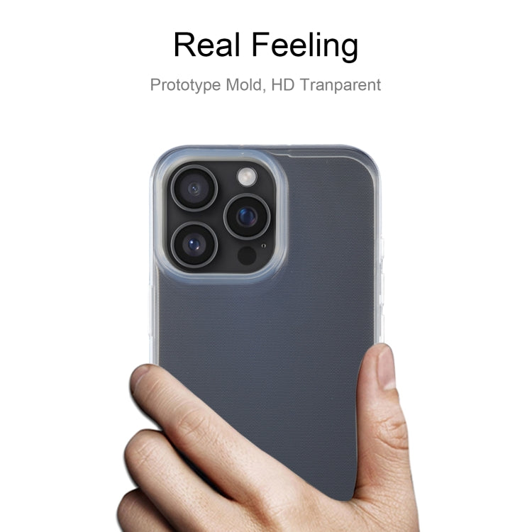 For iPhone 16 Pro Ultra-thin Transparent TPU Phone Case - iPhone 16 Pro Cases by PMC Jewellery | Online Shopping South Africa | PMC Jewellery | Buy Now Pay Later Mobicred