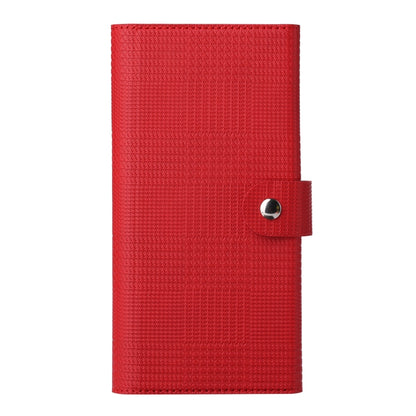 For iPhone 13 Pro Max ViLi GHB Series MagSafe Magnetic Zipper Leather Phone Case(Red) - iPhone 13 Pro Max Cases by ViLi | Online Shopping South Africa | PMC Jewellery | Buy Now Pay Later Mobicred