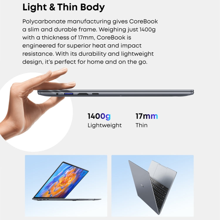 CHUWI CoreBook 14.1 inch Laptop, 8GB+512GB, Windows 11 Intel Ice Lake i3-1005G1 Dual Core - CHUWI by CHUWI | Online Shopping South Africa | PMC Jewellery | Buy Now Pay Later Mobicred