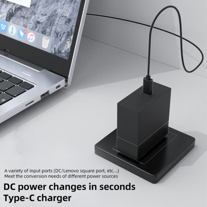 100W N 3.5X1.35mm Female to USB-C/Type-C Male Plug Charging Adapter - Universal Power Adapter by PMC Jewellery | Online Shopping South Africa | PMC Jewellery | Buy Now Pay Later Mobicred