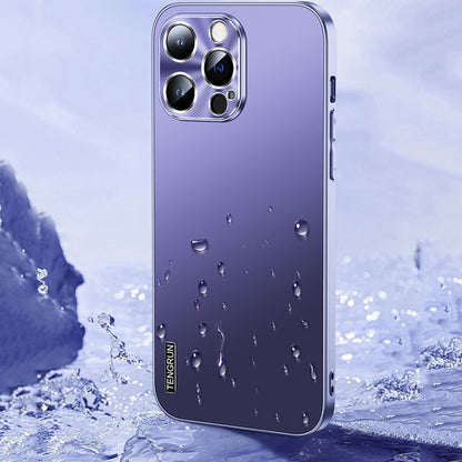 For iPhone 16 Pro Max Streamer Series Micro Frosted Metal Paint PC Phone Case(Dark Purple) - iPhone 16 Pro Max Cases by PMC Jewellery | Online Shopping South Africa | PMC Jewellery | Buy Now Pay Later Mobicred