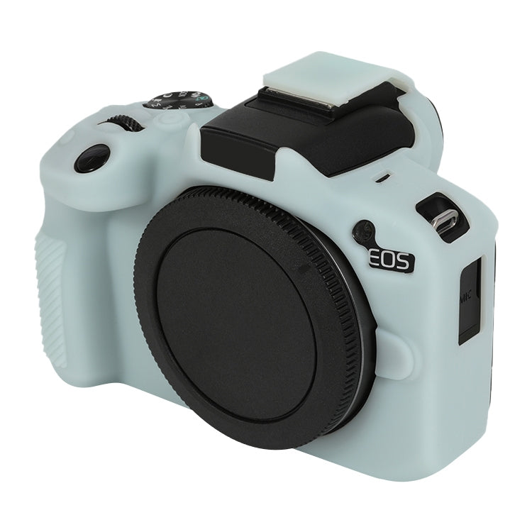 For Canon EOS R50 Soft Silicone Protective Case(Jello Green) - Protective Case by PMC TechLife | Online Shopping South Africa | PMC TechLife | Buy Now Pay Later Mobicred