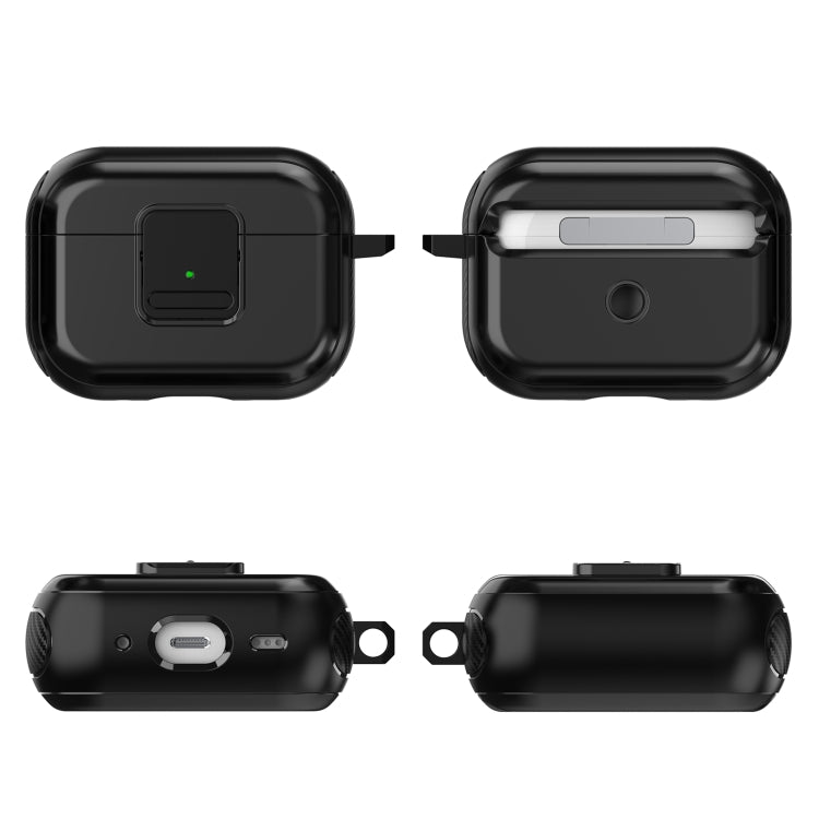 For AirPods 3 TPU + PC Wireless Earphones Case with Magnetic Switch(Red) - free shipping - PMC Jewellery - Order now!