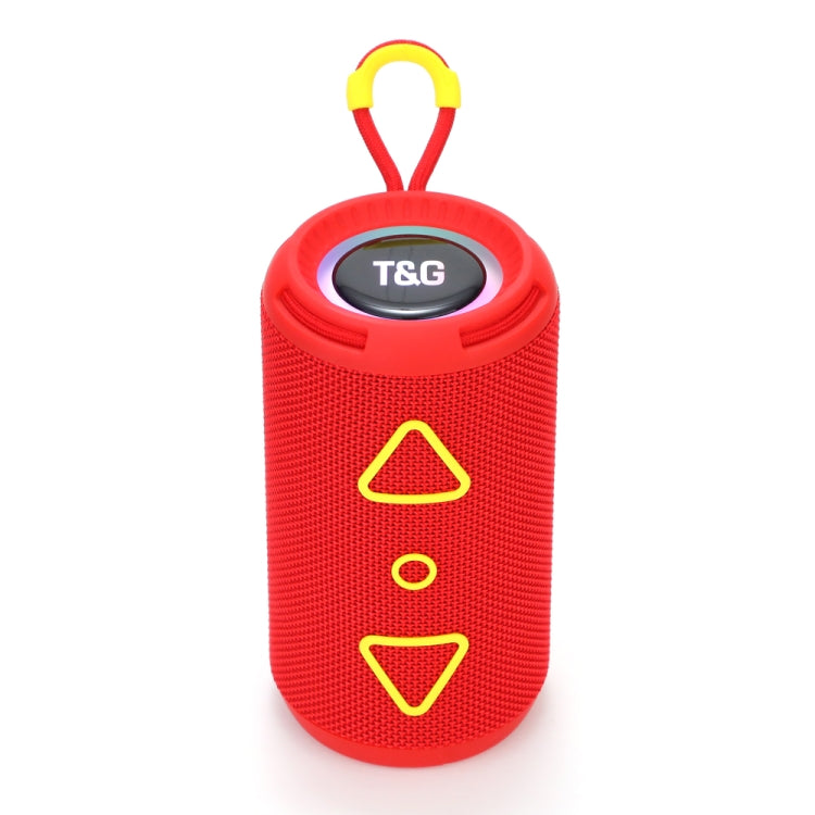 T&G TG-656 Portable Wireless 3D Stereo Subwoofer Bluetooth Speaker Support FM / LED Atmosphere Light(Red) - Desktop Speaker by T&G | Online Shopping South Africa | PMC Jewellery | Buy Now Pay Later Mobicred