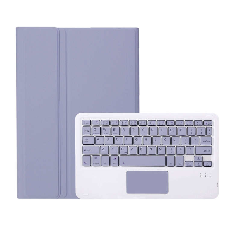 For Huawei MatePad 11.5 2023 AH17-A Lambskin Texture Ultra-thin Detachable Bluetooth Keyboard Leather Case with Touchpad(Purple) - Huawei Keyboard by PMC Jewellery | Online Shopping South Africa | PMC Jewellery | Buy Now Pay Later Mobicred